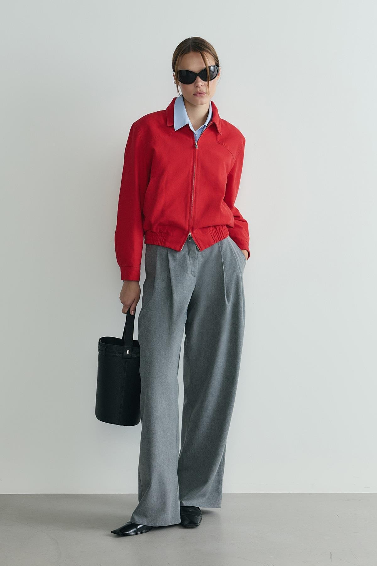 Lina Pleated Trousers