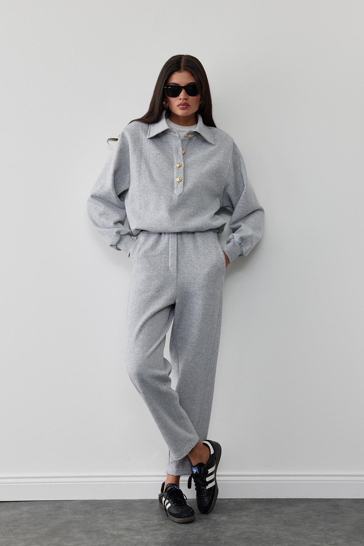 Grey Pigalle Carrot-cut Trousers