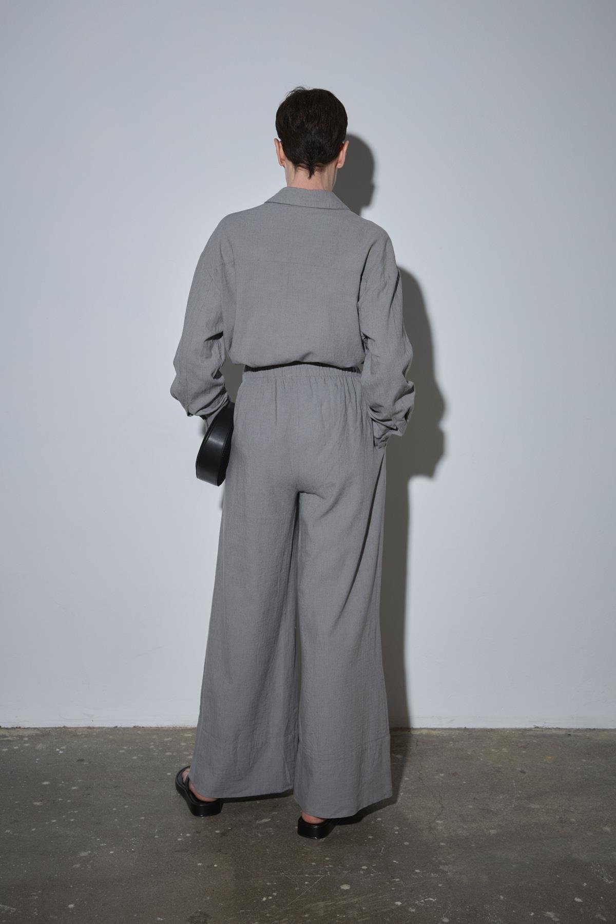 Serin Linen Palazzo Trousers