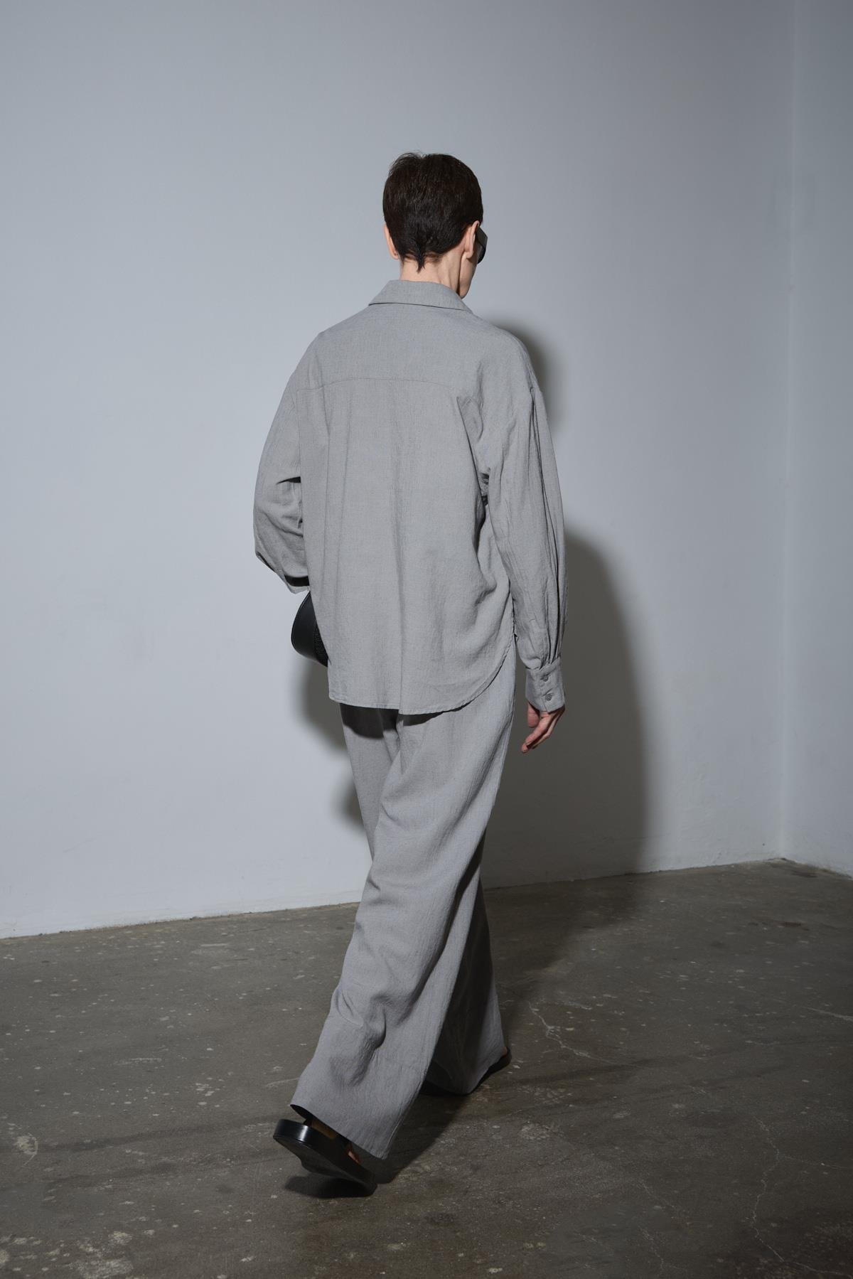 Serin Linen Palazzo Trousers