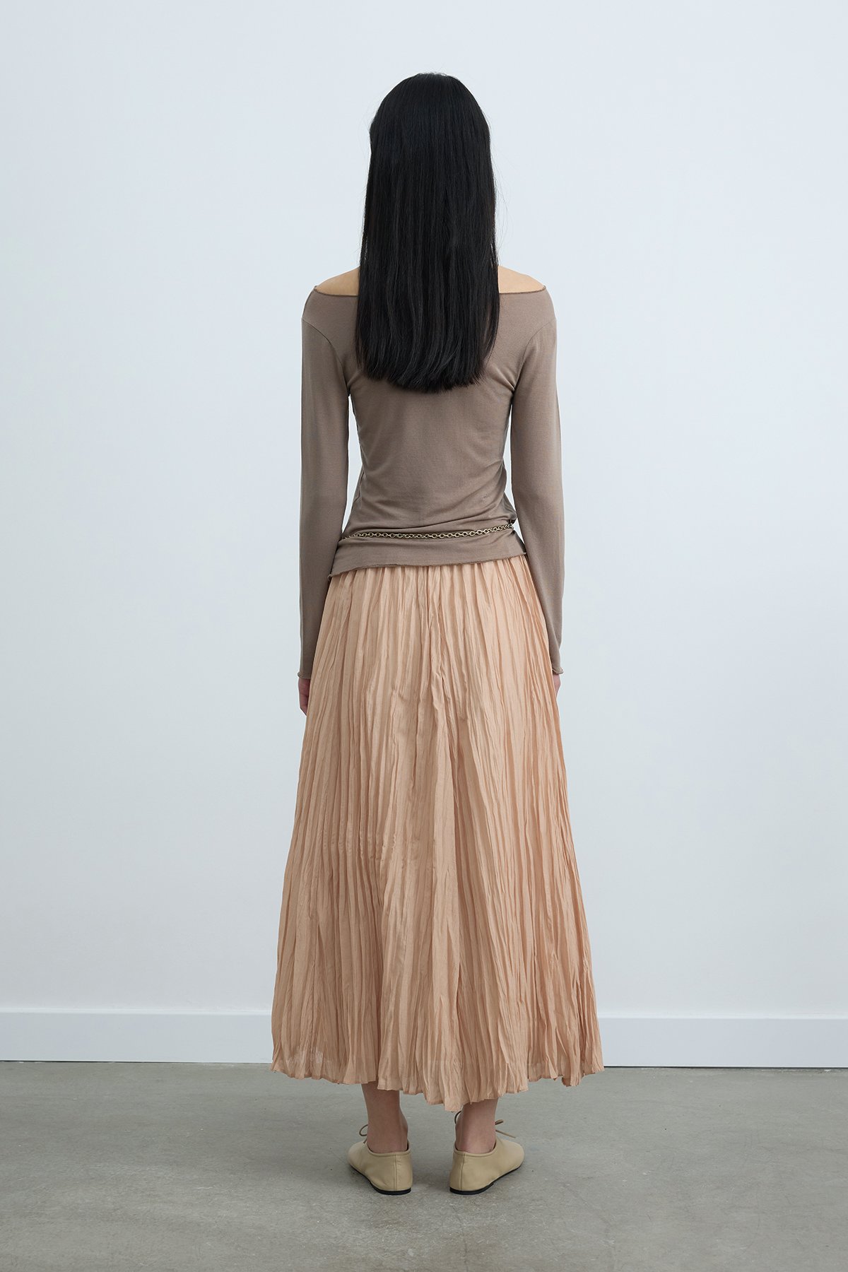 Gül Kurusu Rose Piliseli Etek