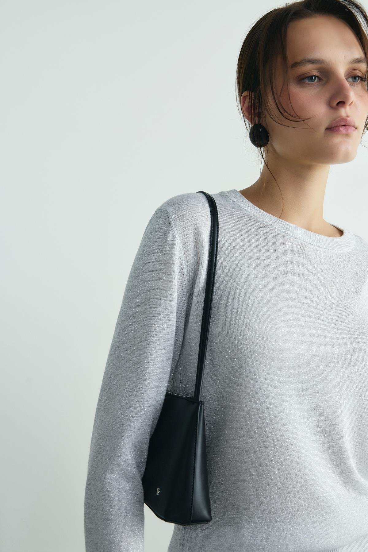  Lidia Shimmery Knit Swaeter