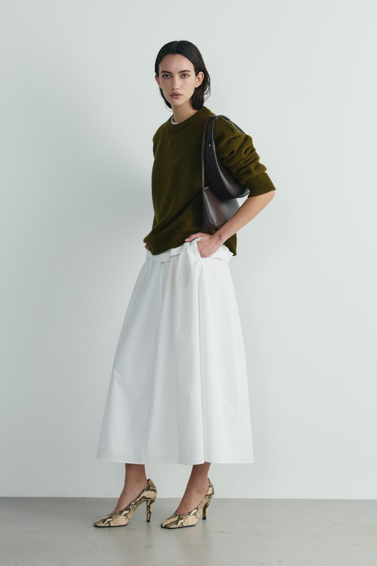 Haki Bella Oversize Kazak