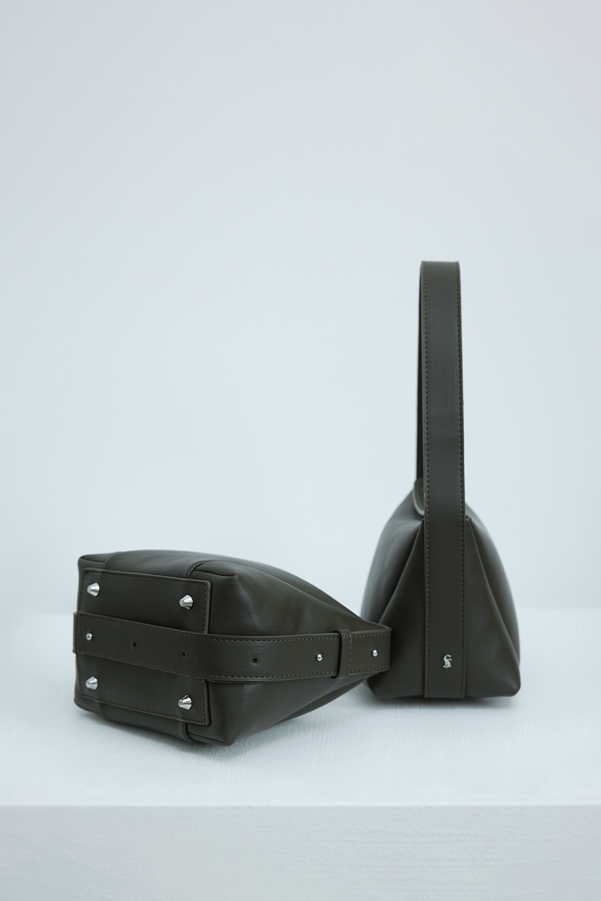 Haki Rhan Deri Mini Çanta