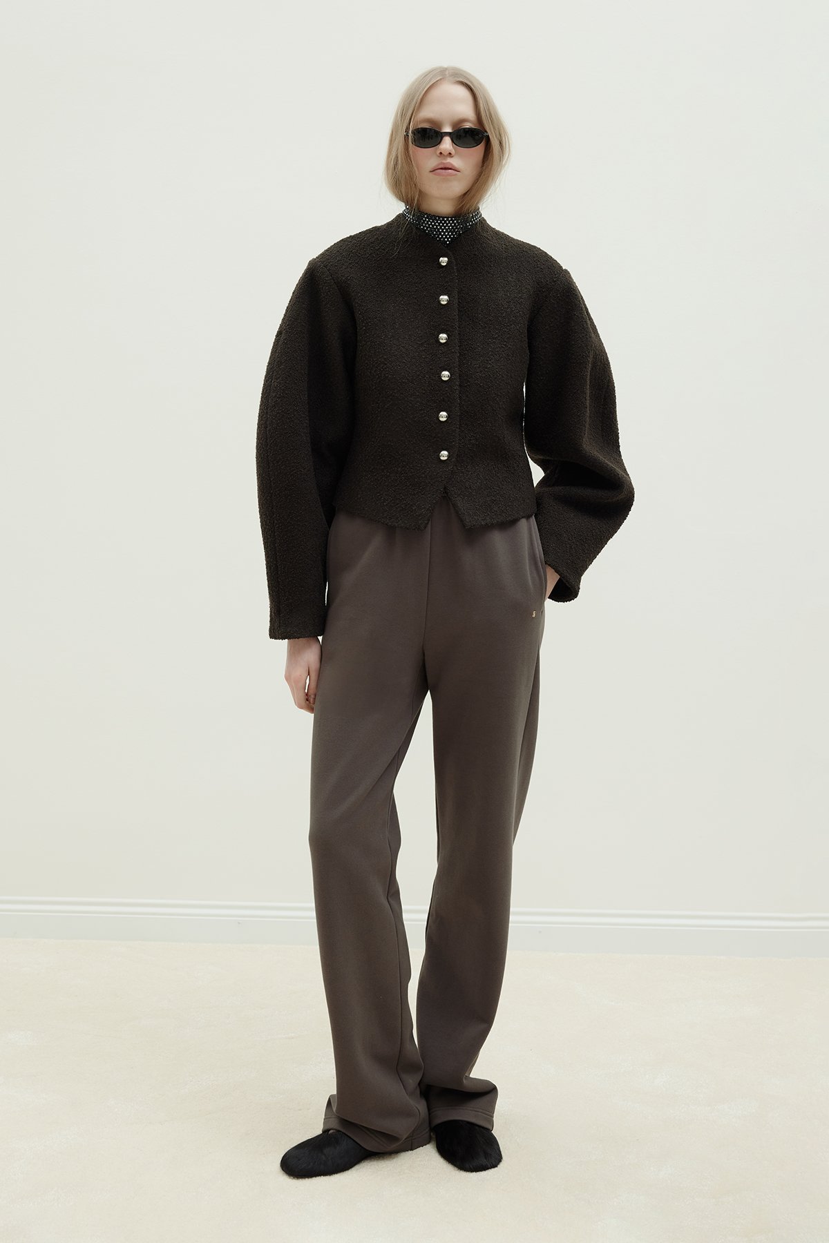 Kahverengi Homie Lastikli Eşofman