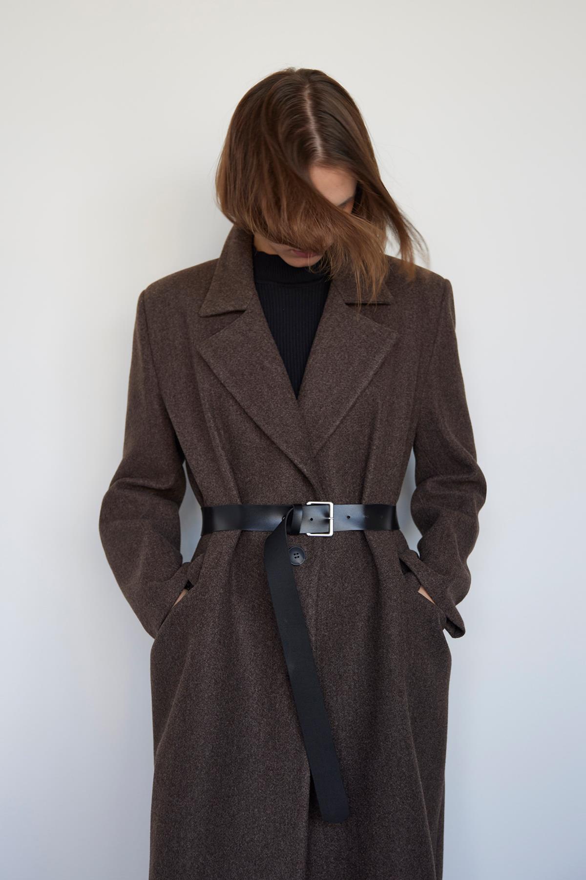 Kare Tokalı Uzun Kemer