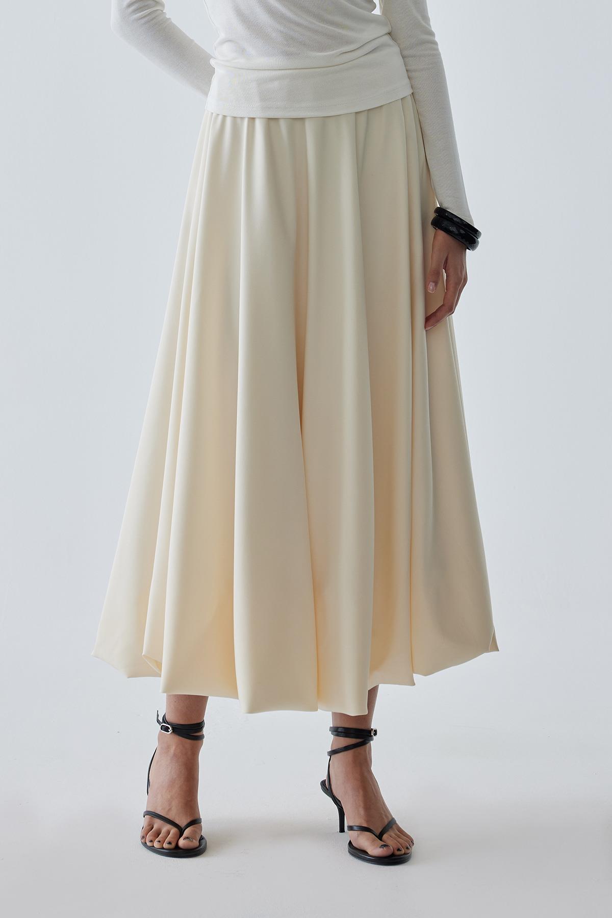 Krem Baloon Saten Etek