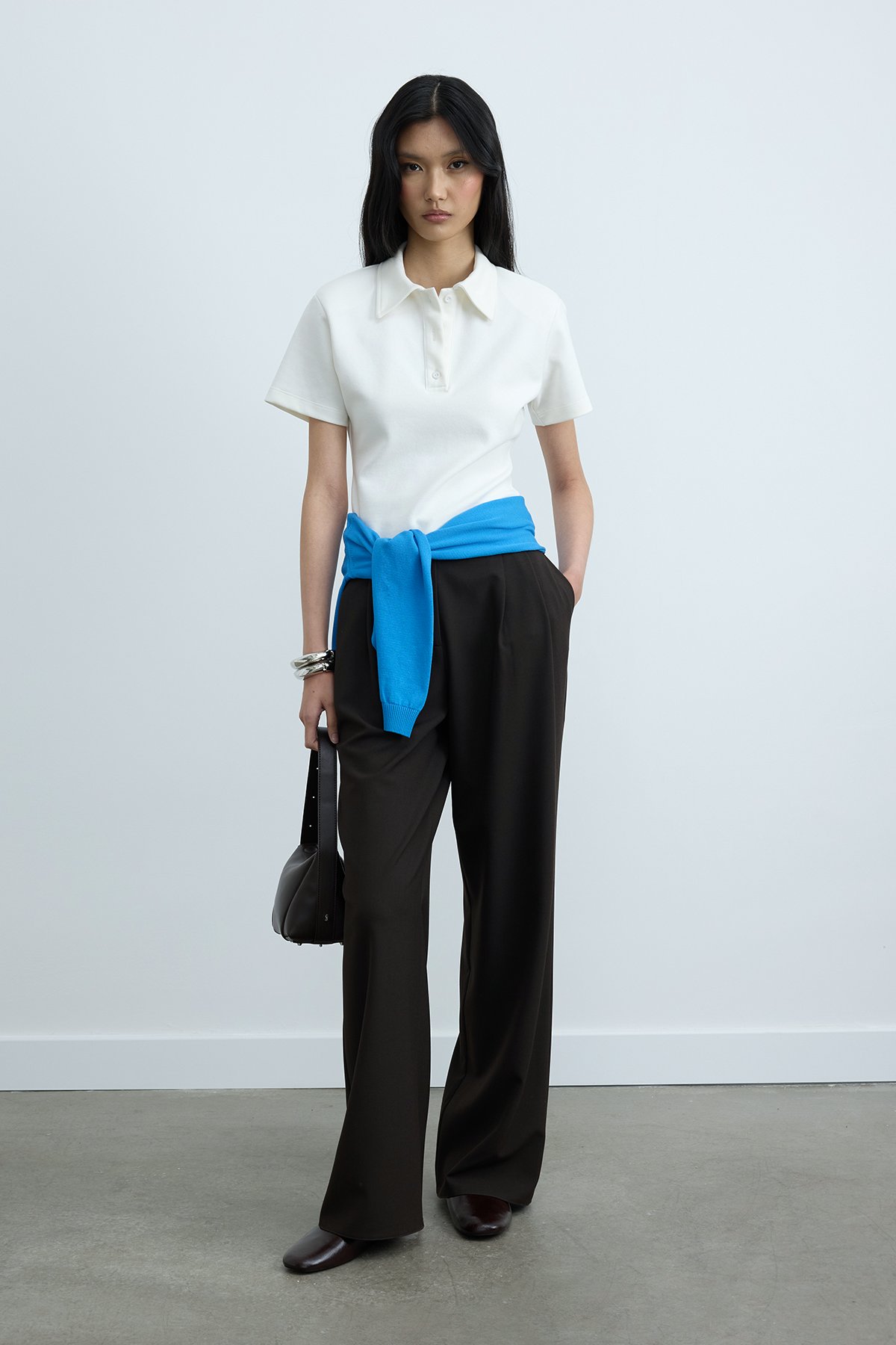 Mavi Lea Triko Hırka