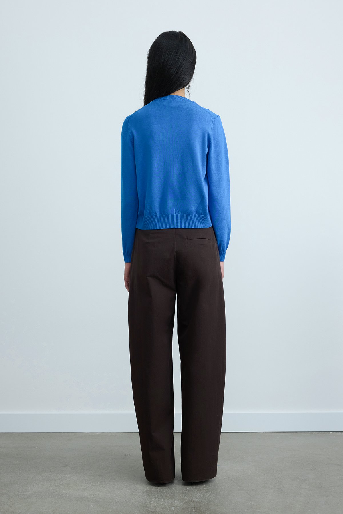 Mavi Lea Triko Hırka