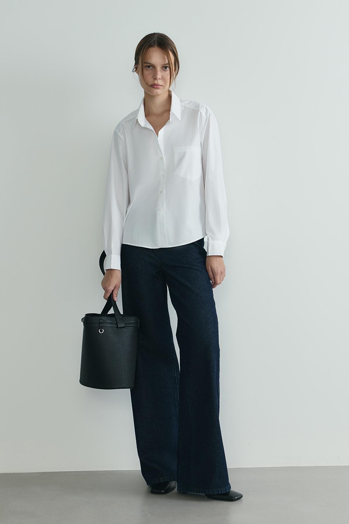 Blue Roe Wide Leg Jean