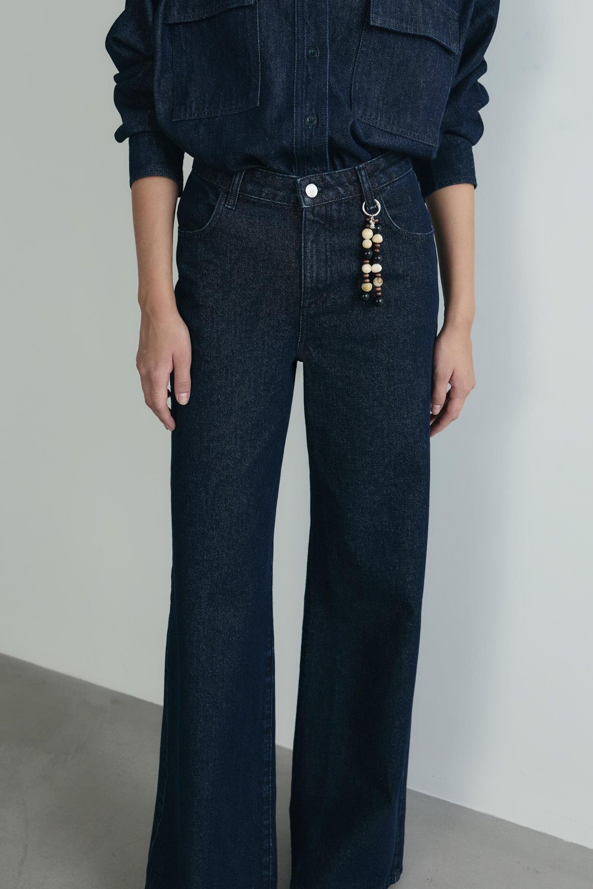 Blue Roe Wide Leg Jean