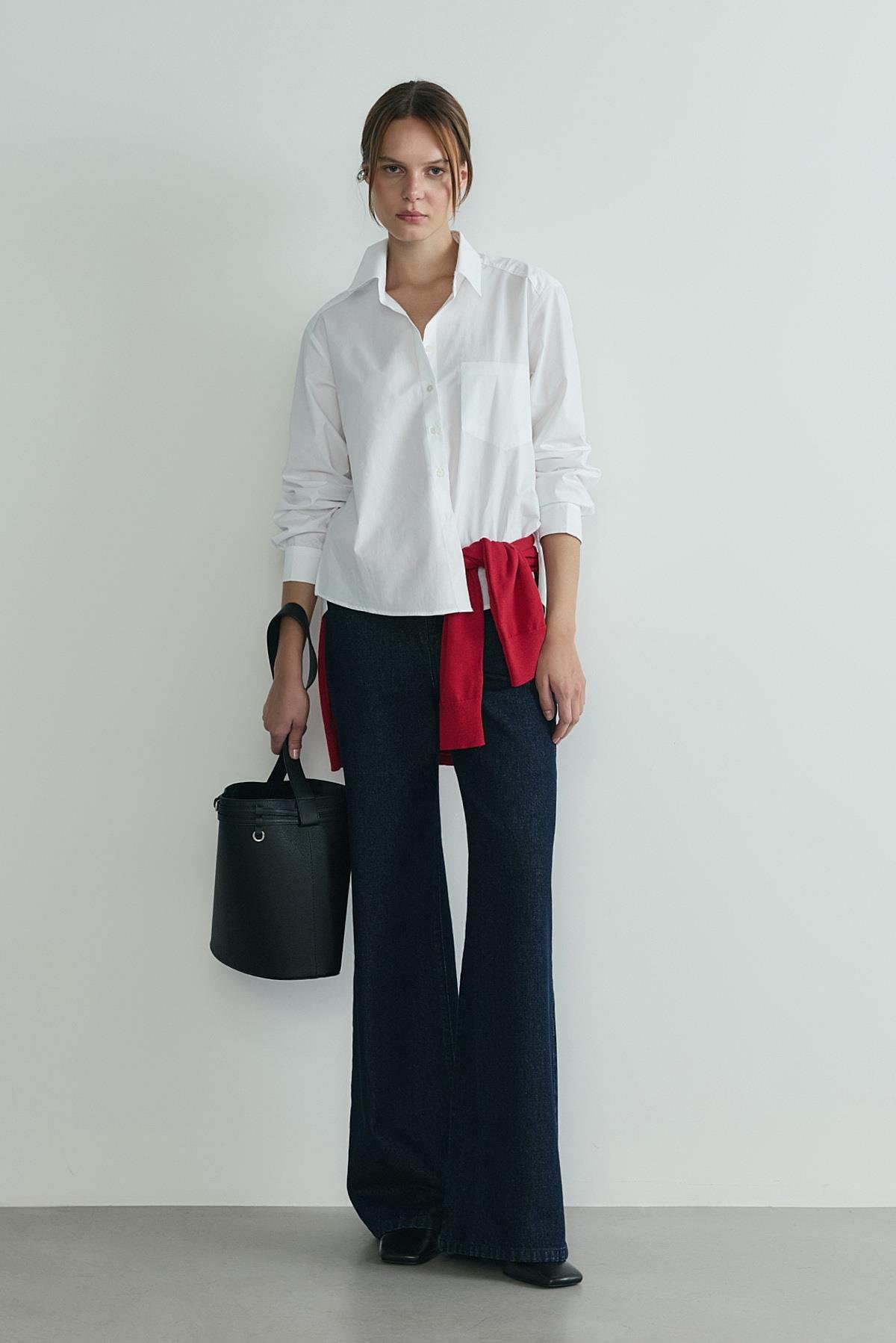 Blue Roe Wide Leg Jean