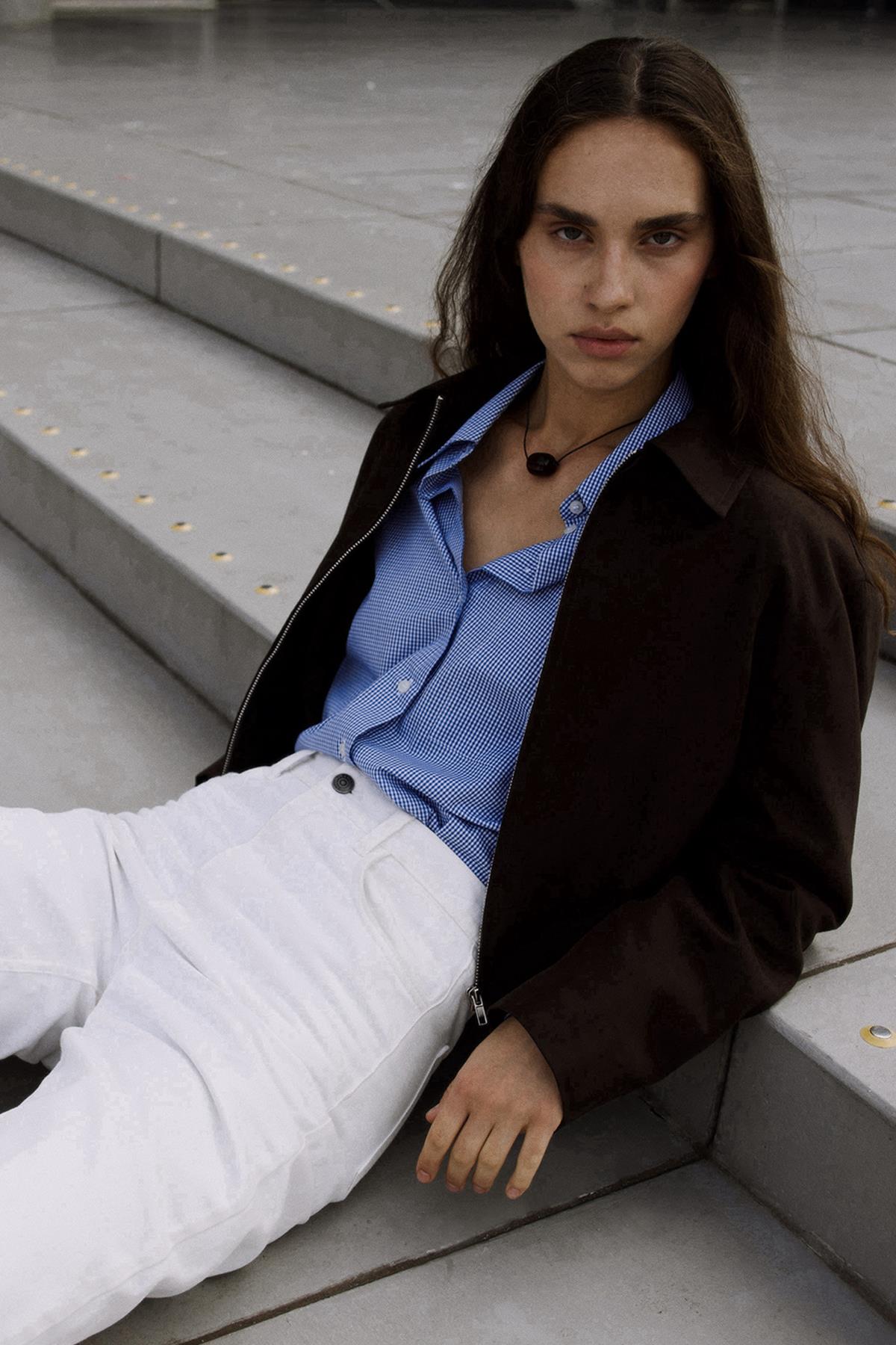 Mavi Sortie Pötikare Oversize Gömlek