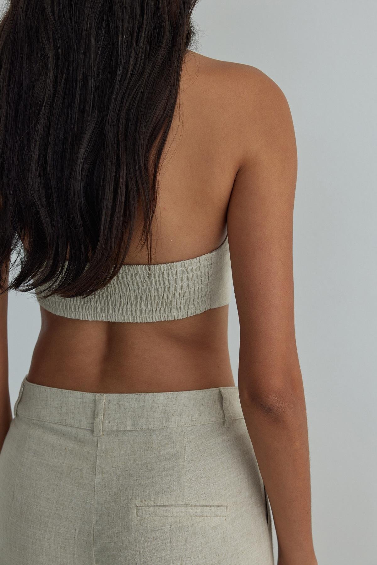 Natürel Melia Keten Bra