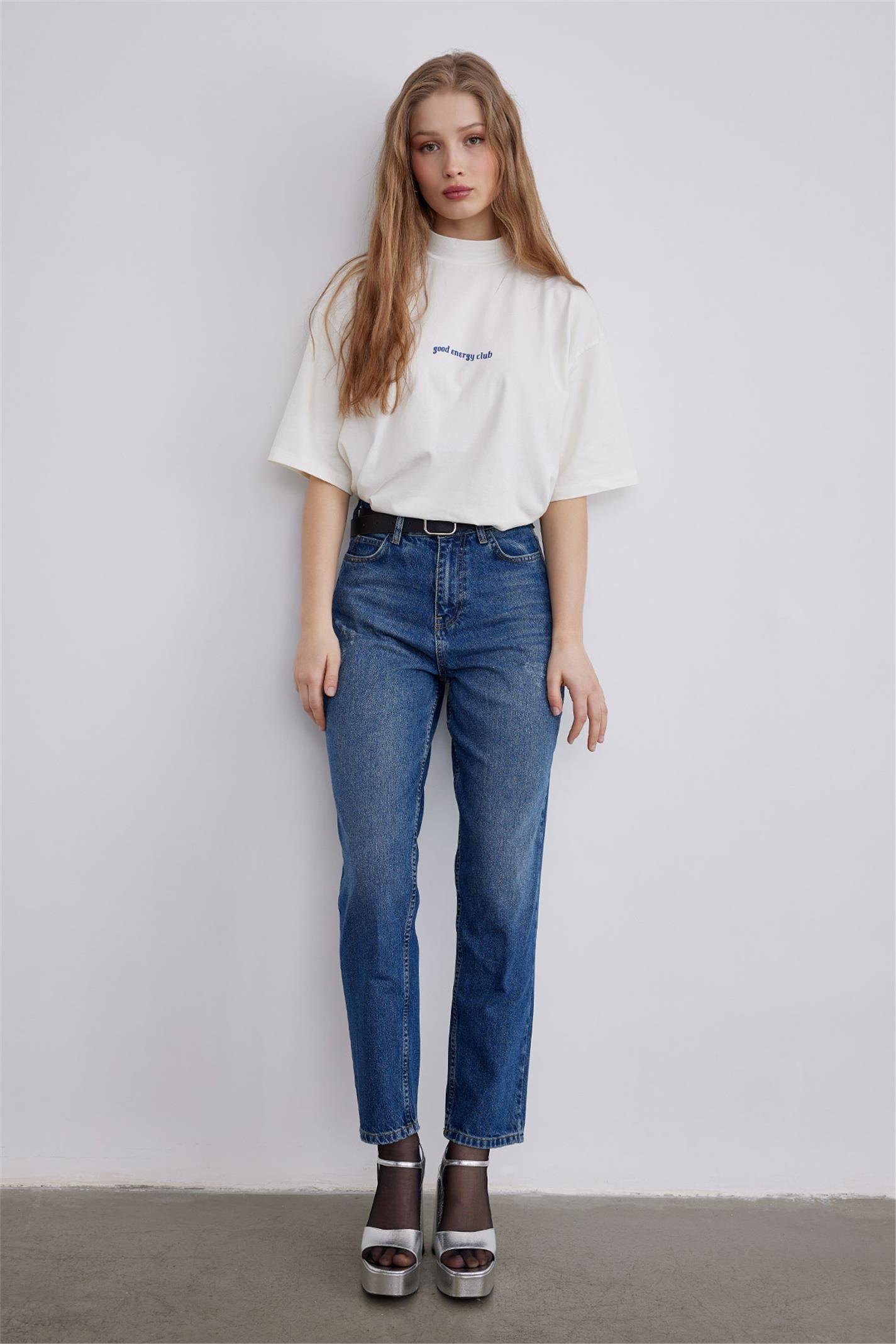 Medium Blue Mom Jean