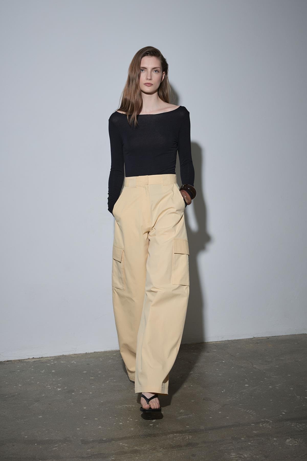 Sarı Carbie Kargo Pantolon