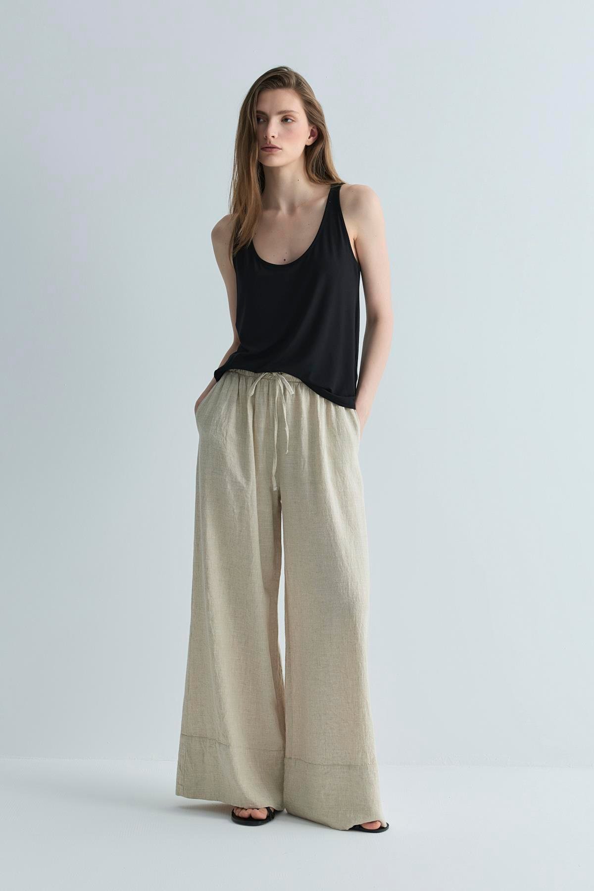 Siyah Agni Basic Bluz