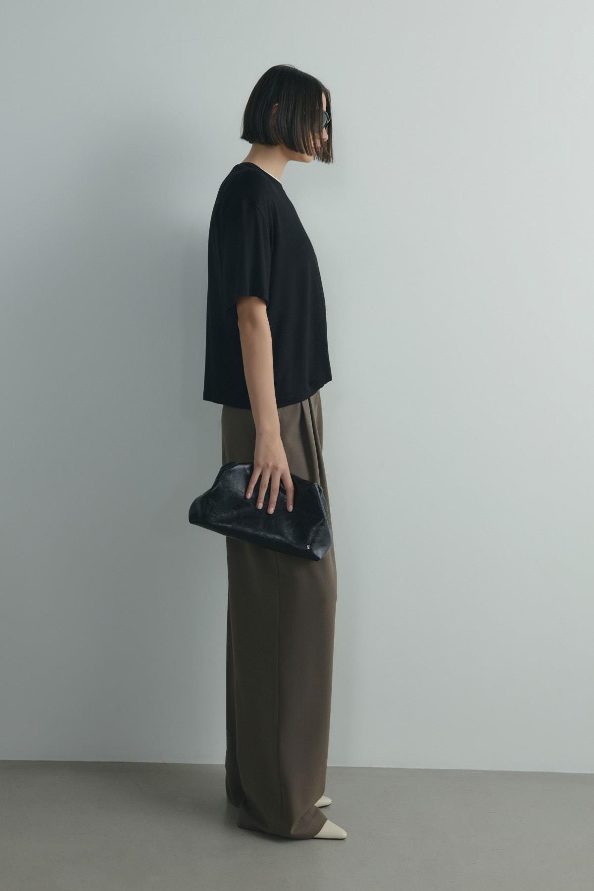 Siyah Atlas Basic Tişört