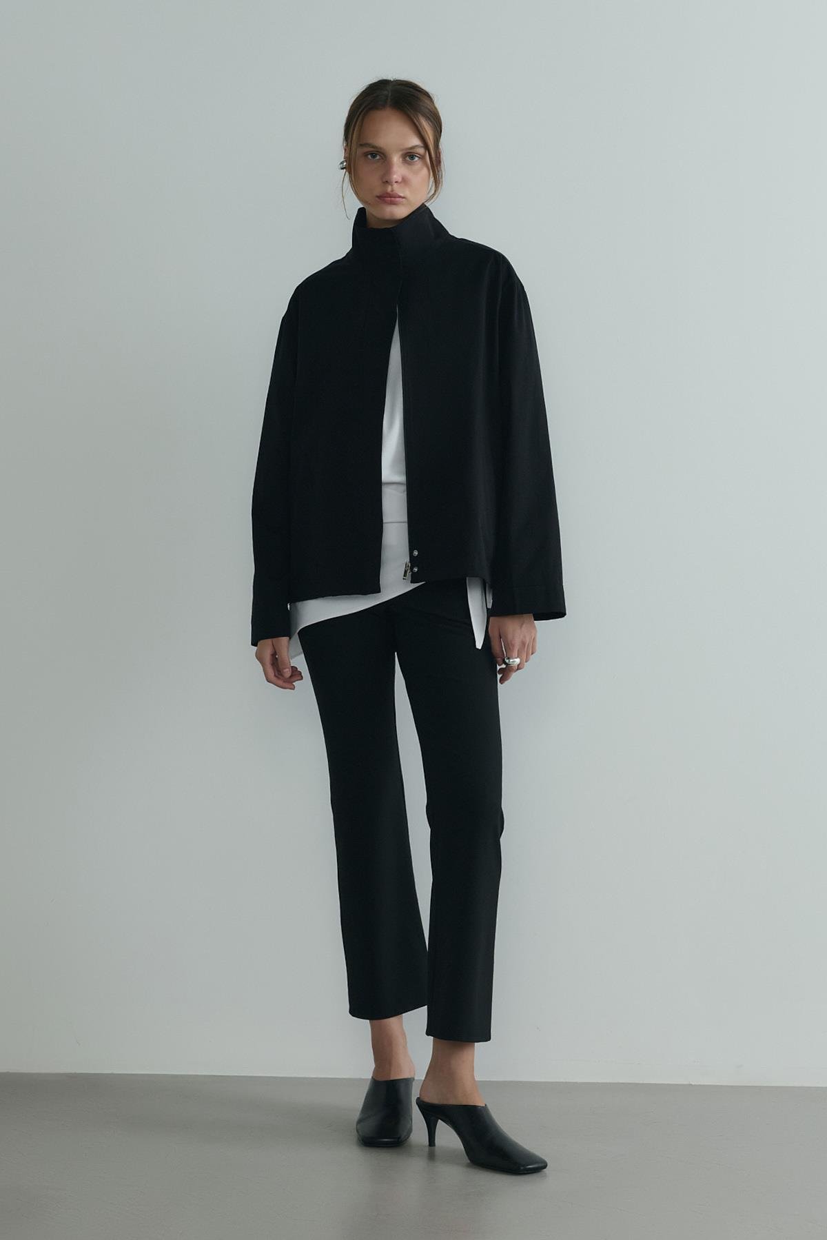 Siyah Cavie Bomber Ceket