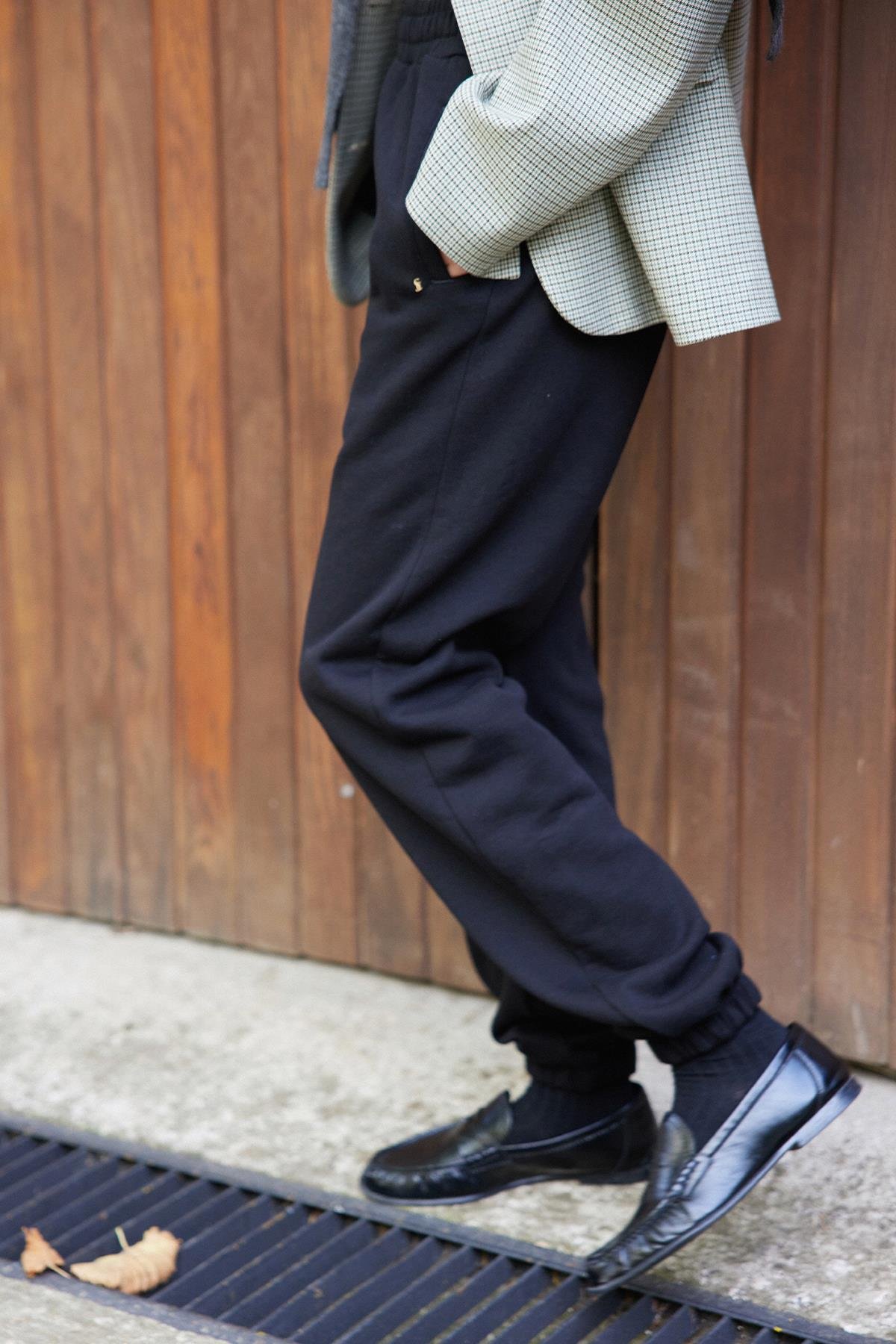 Siyah Cossie Jogger Eşofman