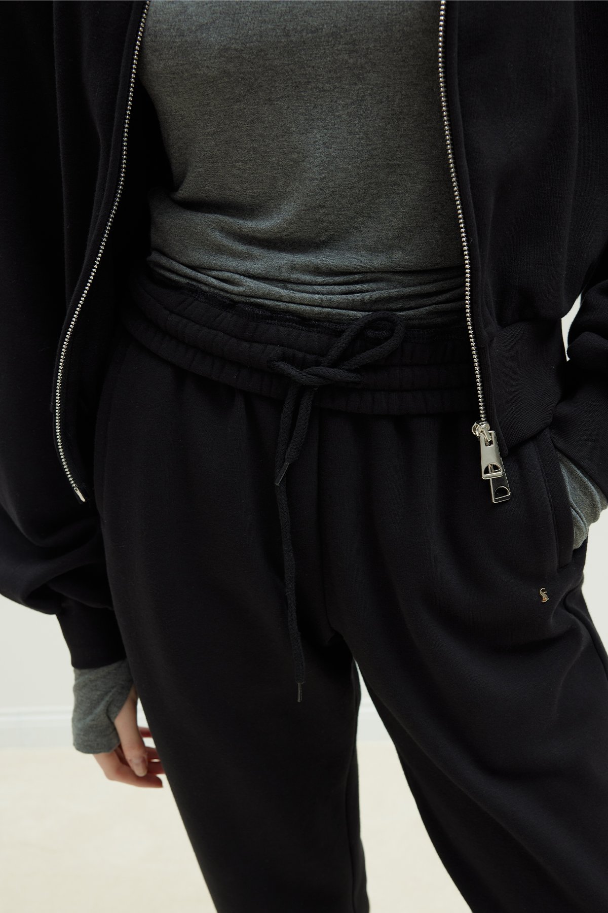 Siyah Cossie Jogger Eşofman