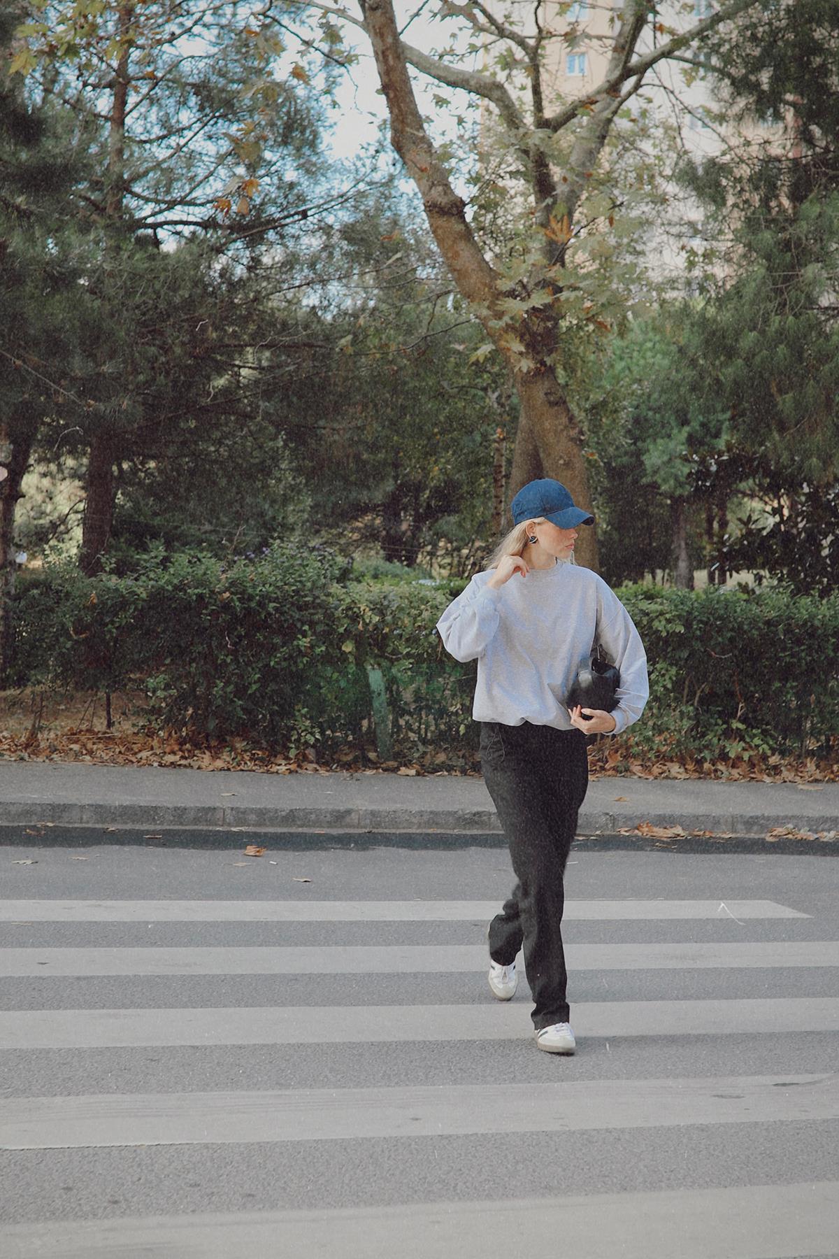 Siyah Everyday Straight Pantolon