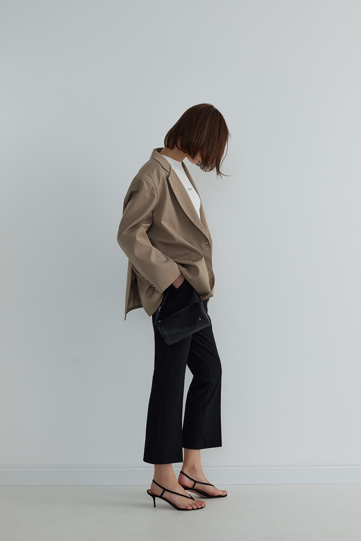 Ankle Flare Trousers
