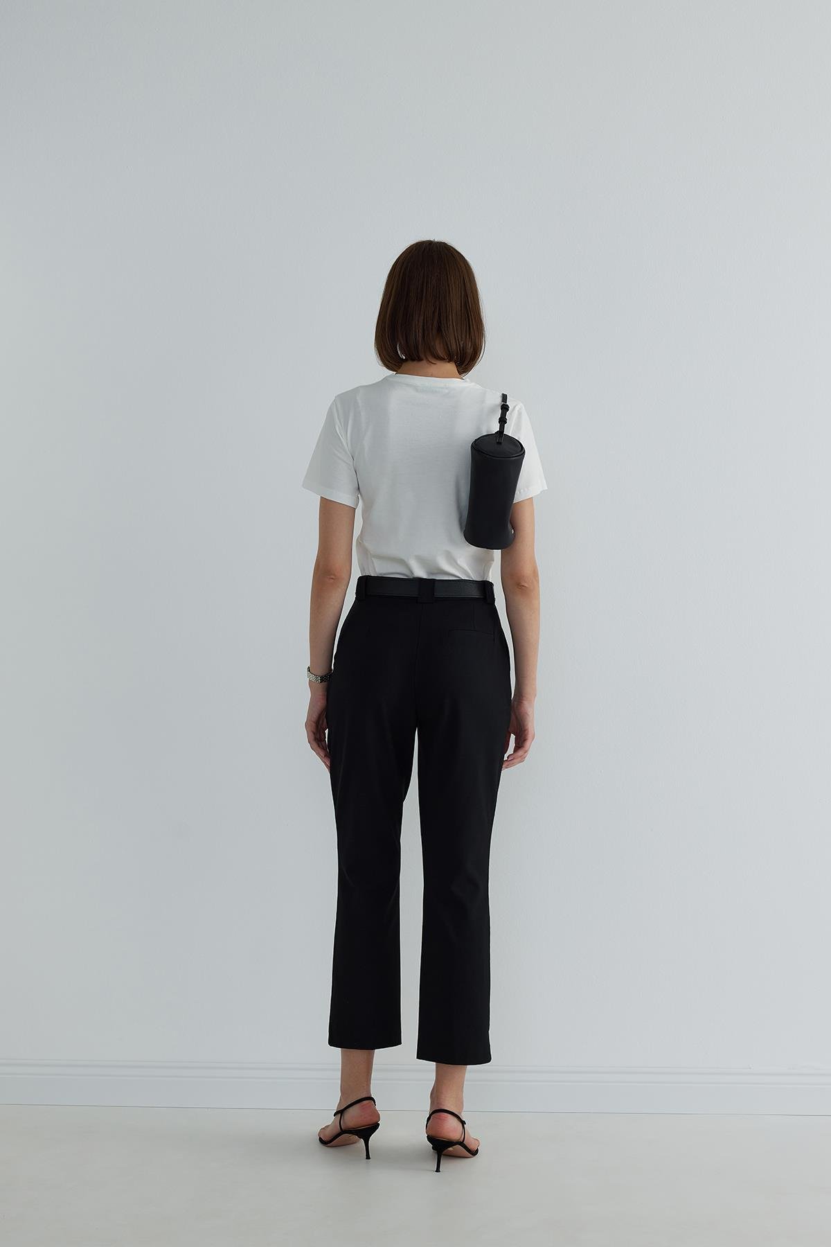 Ankle Flare Trousers