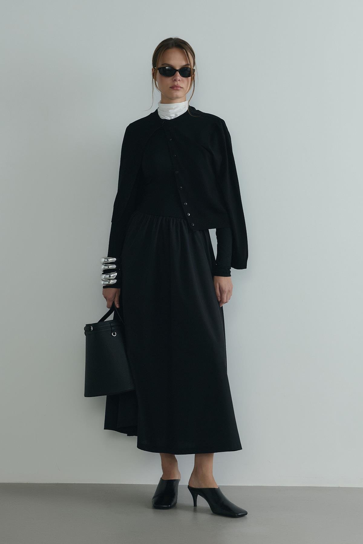 Harper Contrast Dress