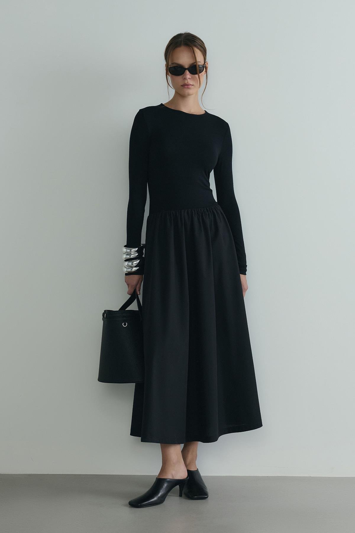 Harper Contrast Dress