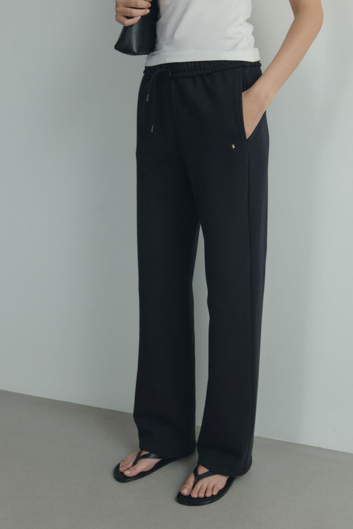 Siyah Homie Yıkamalı Eşofman