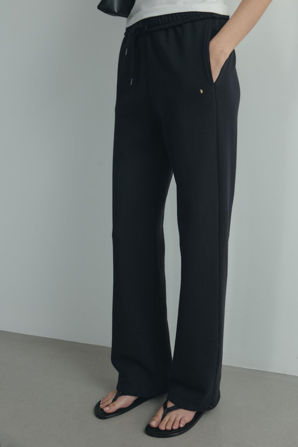 Siyah Homie Yıkamalı Eşofman