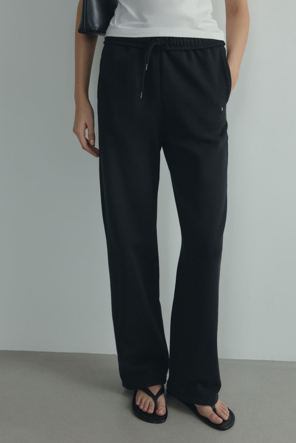 Siyah Homie Yıkamalı Eşofman