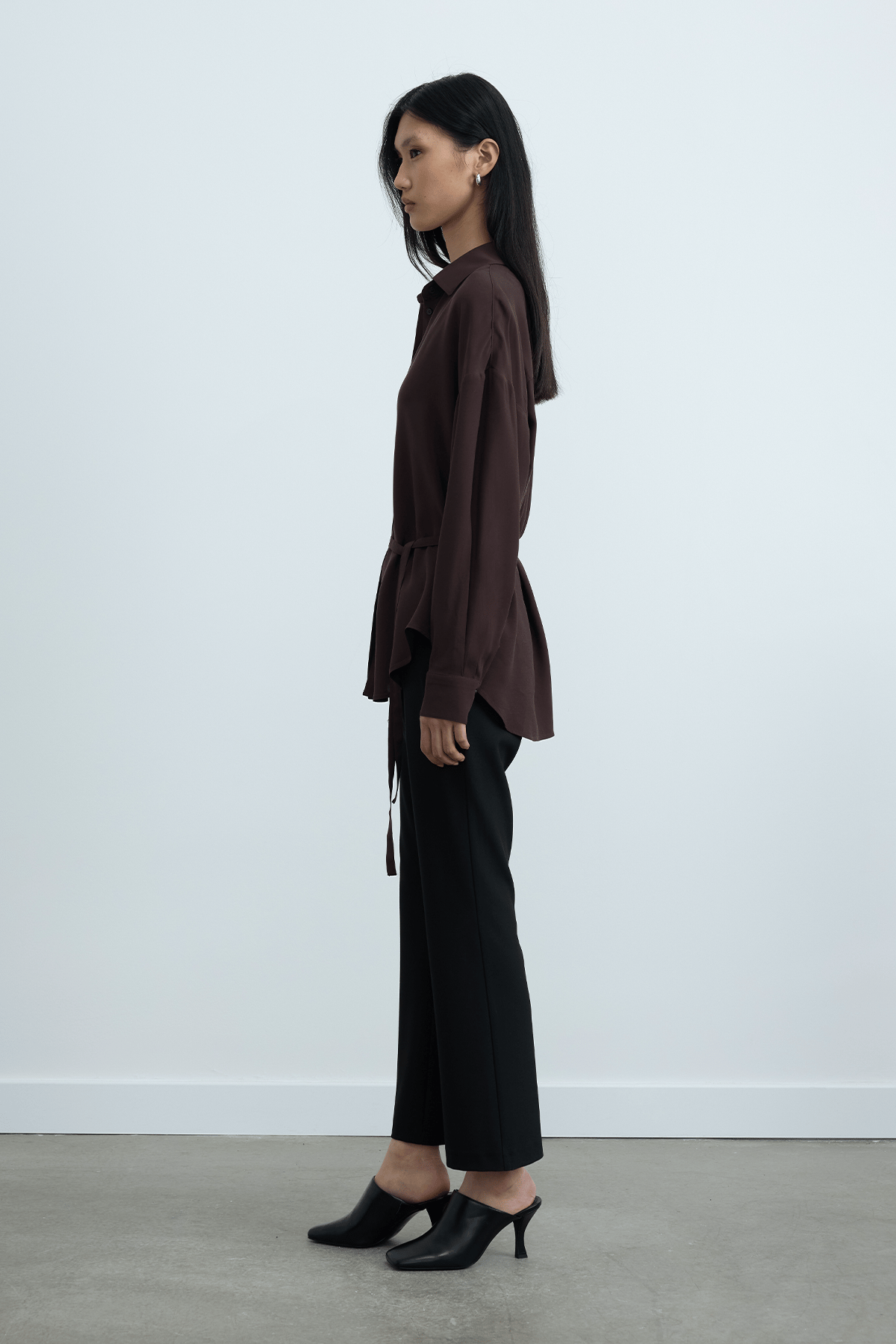 Siyah Janet Flare Pantolon