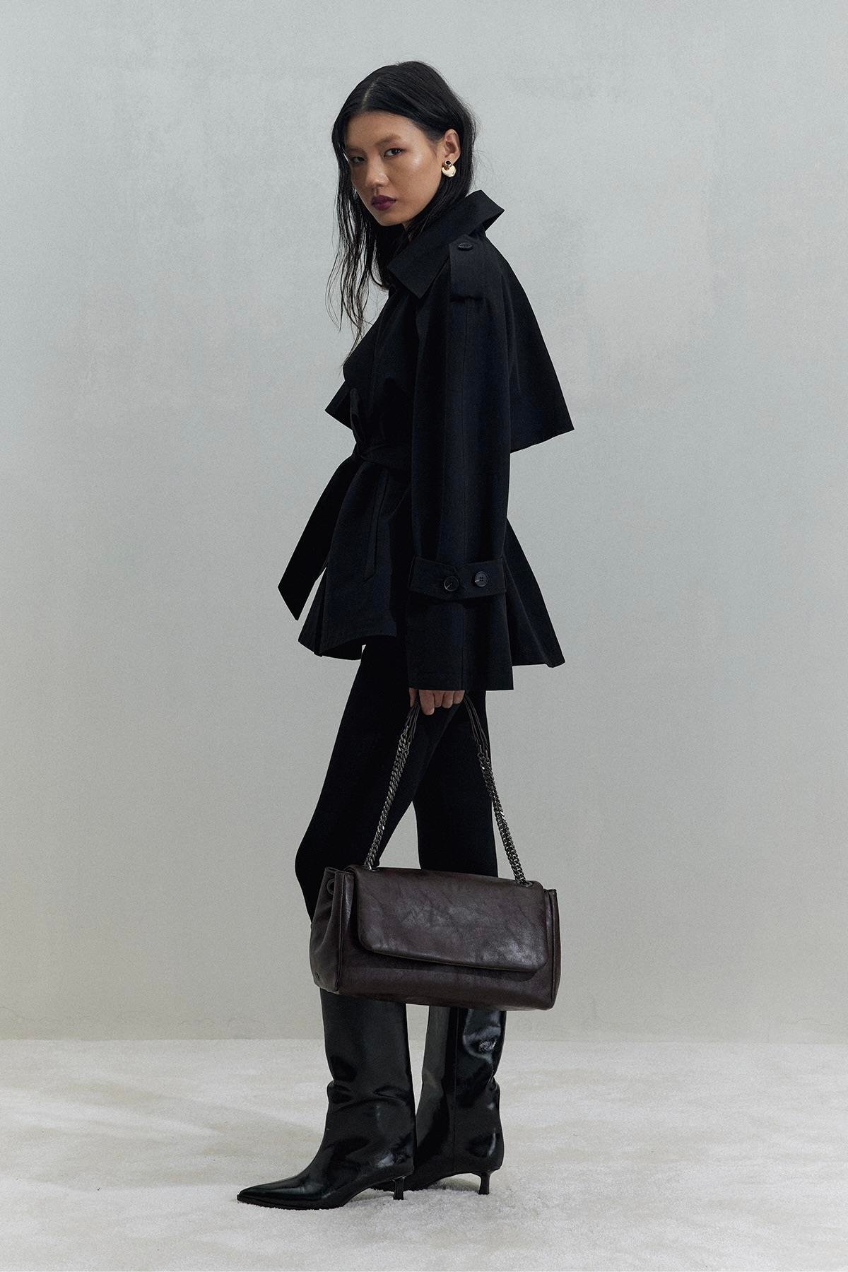 Jasmin Short Trench Coat