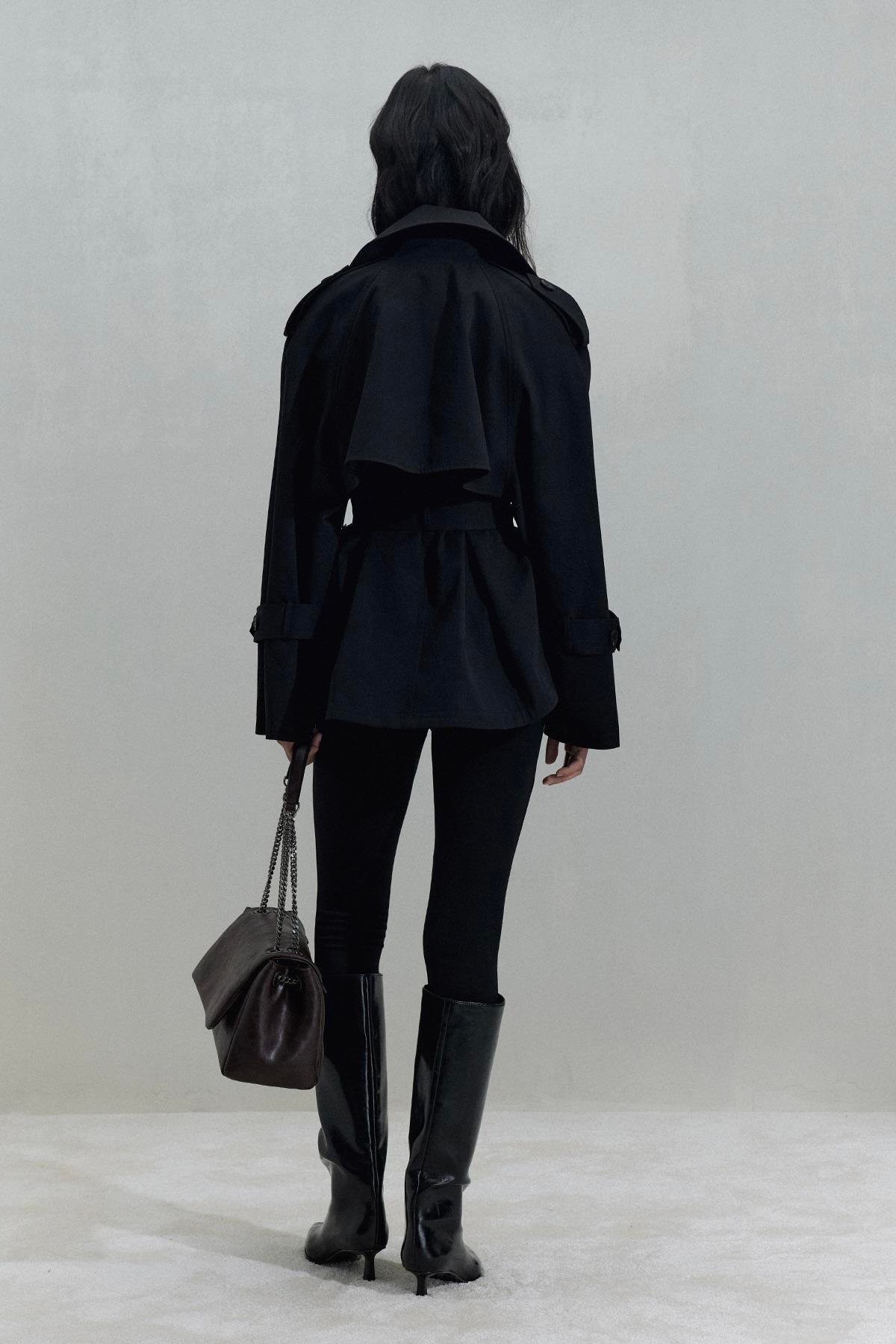 Jasmin Short Trench Coat