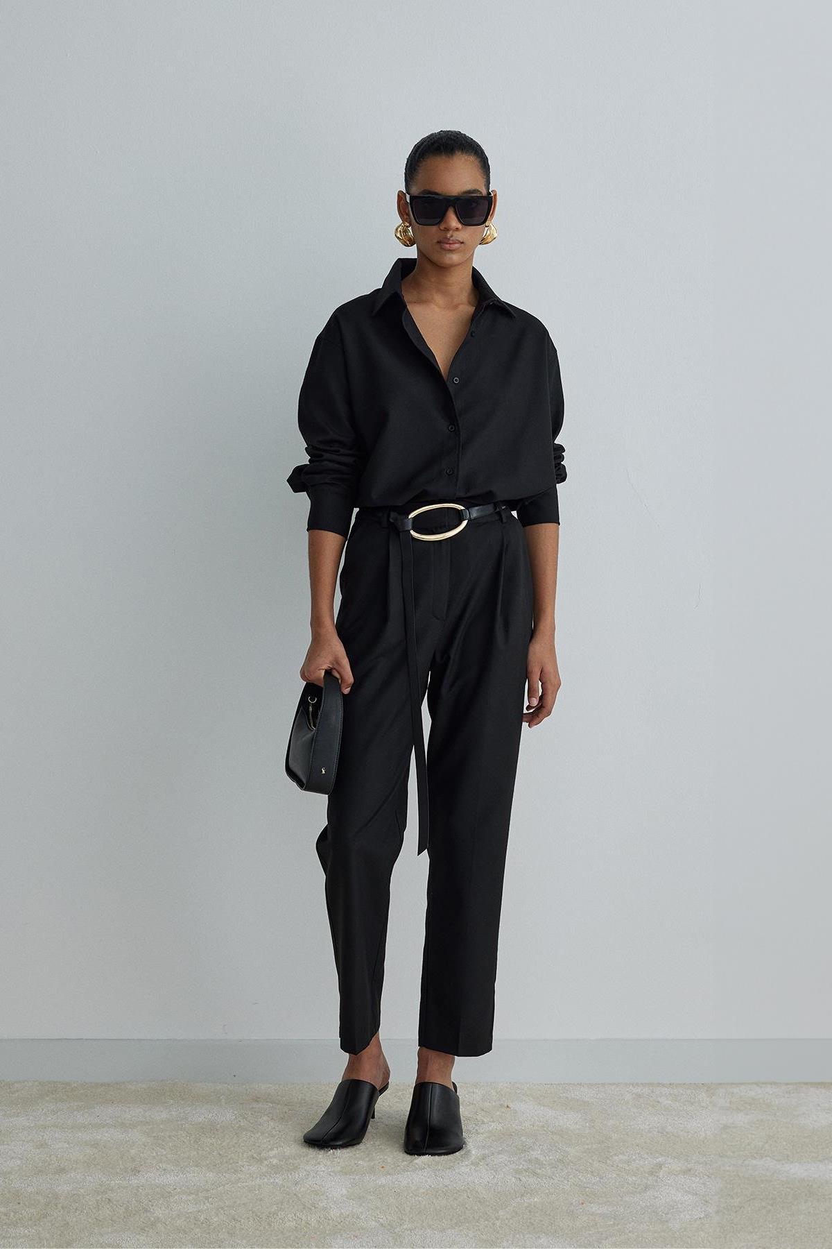 Jil Carrot Cut Trousers