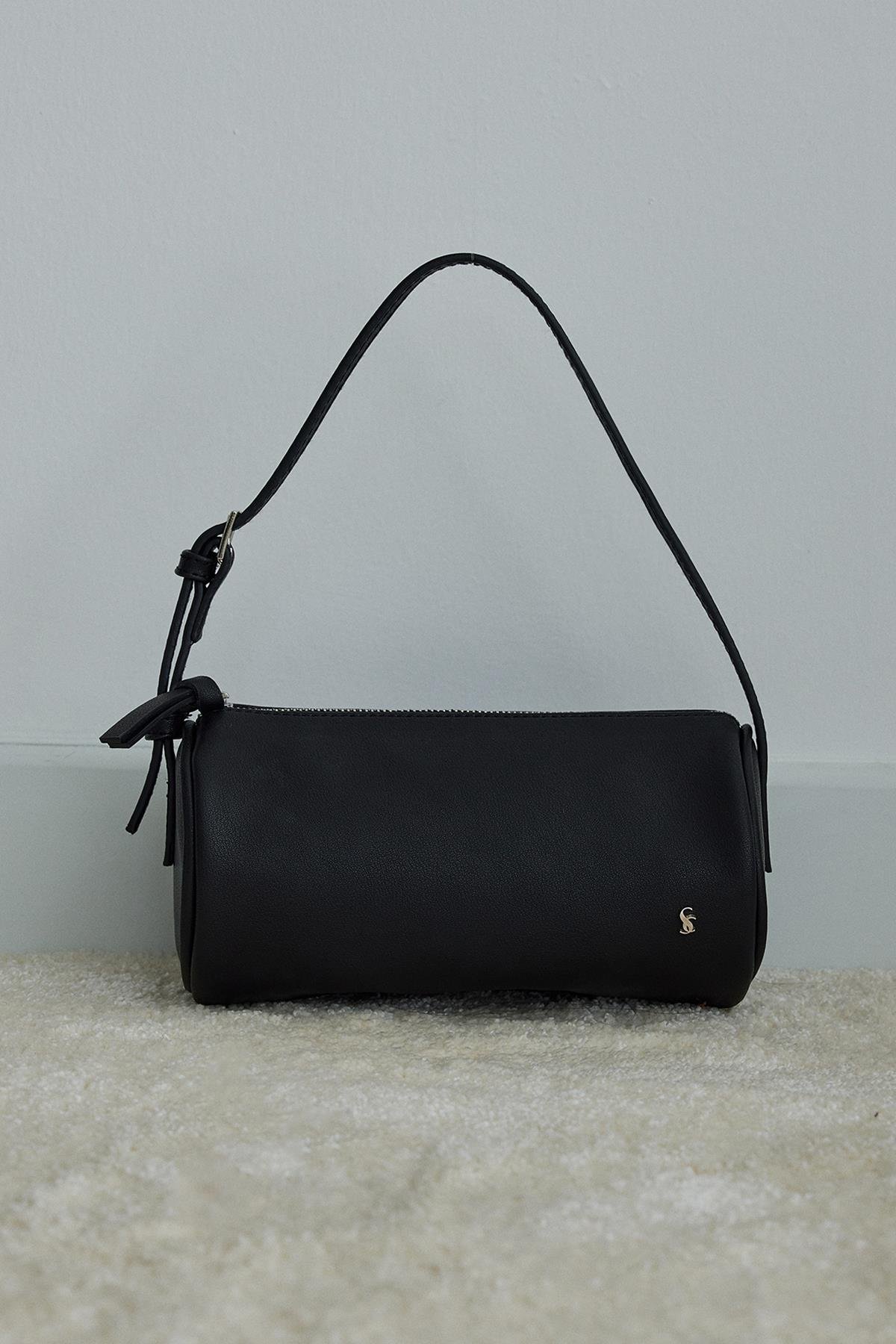 Black Lal Baguette Bag