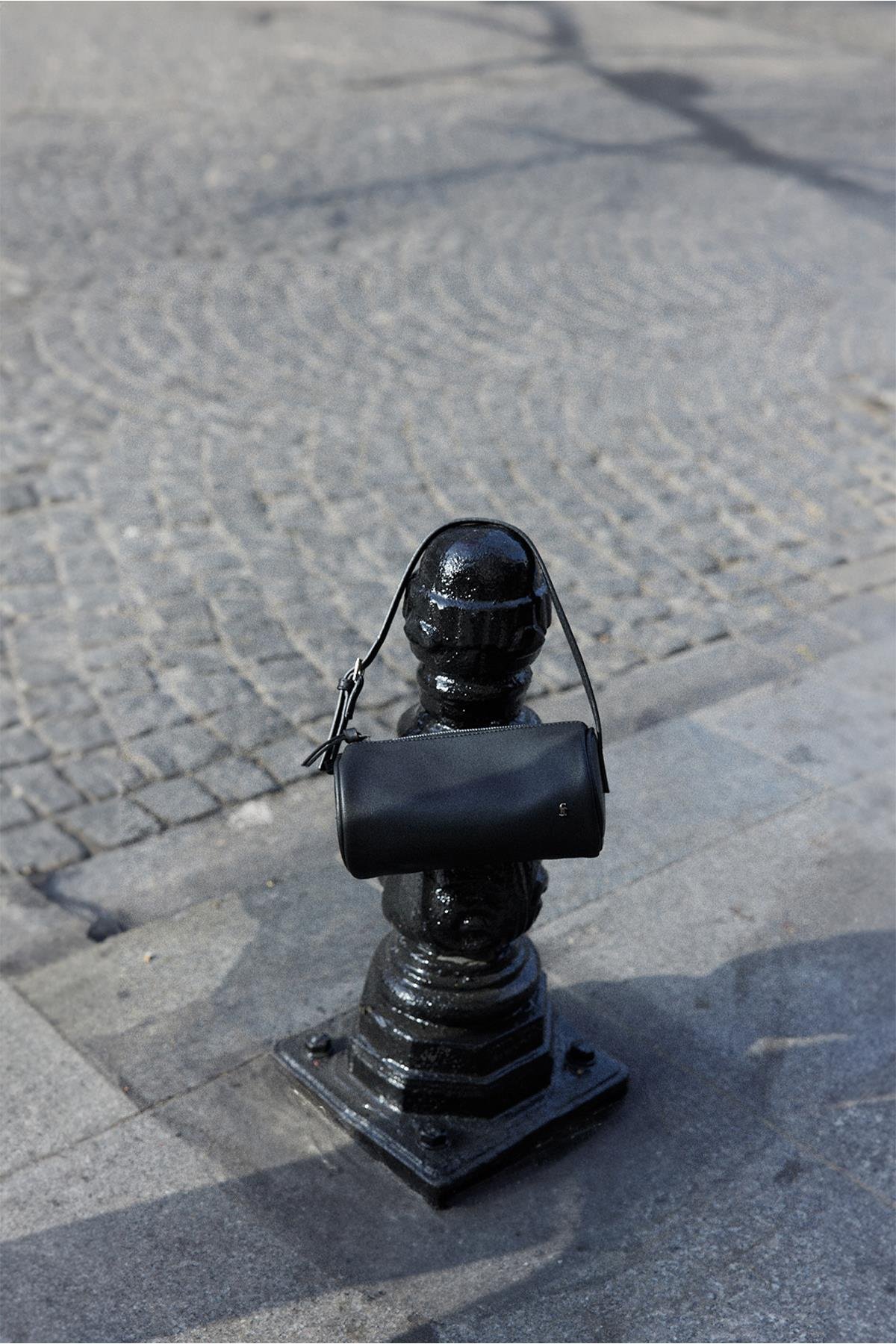 Black Lal Baguette Bag