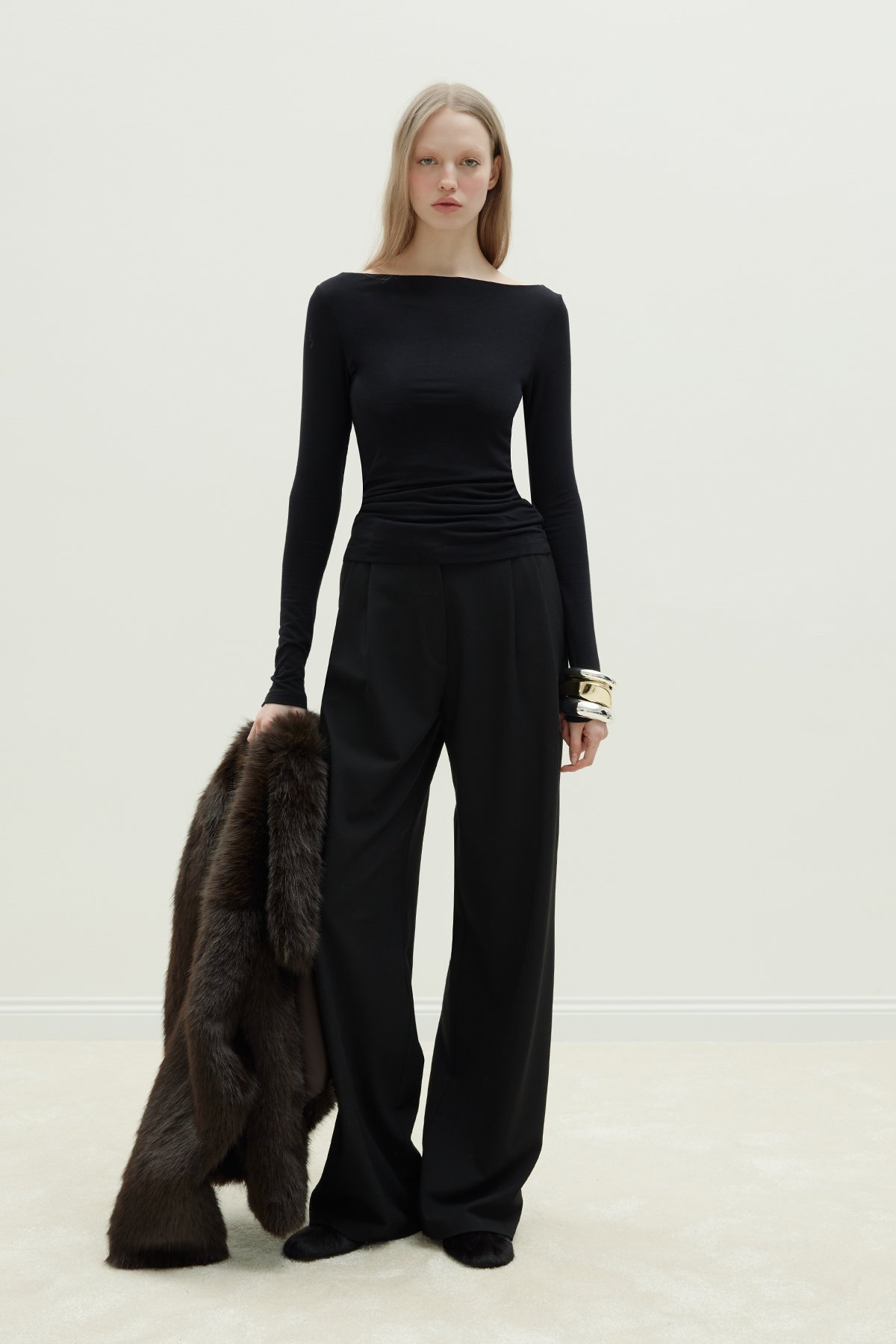 Siyah Lola Tensel Body