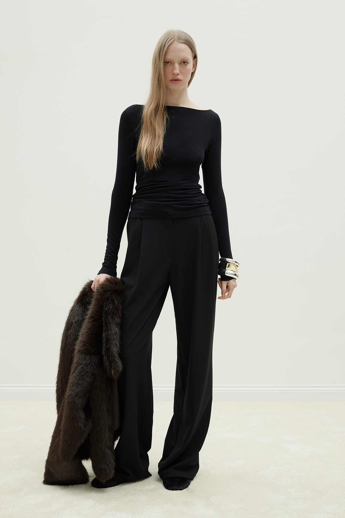 Siyah Lola Tensel Body