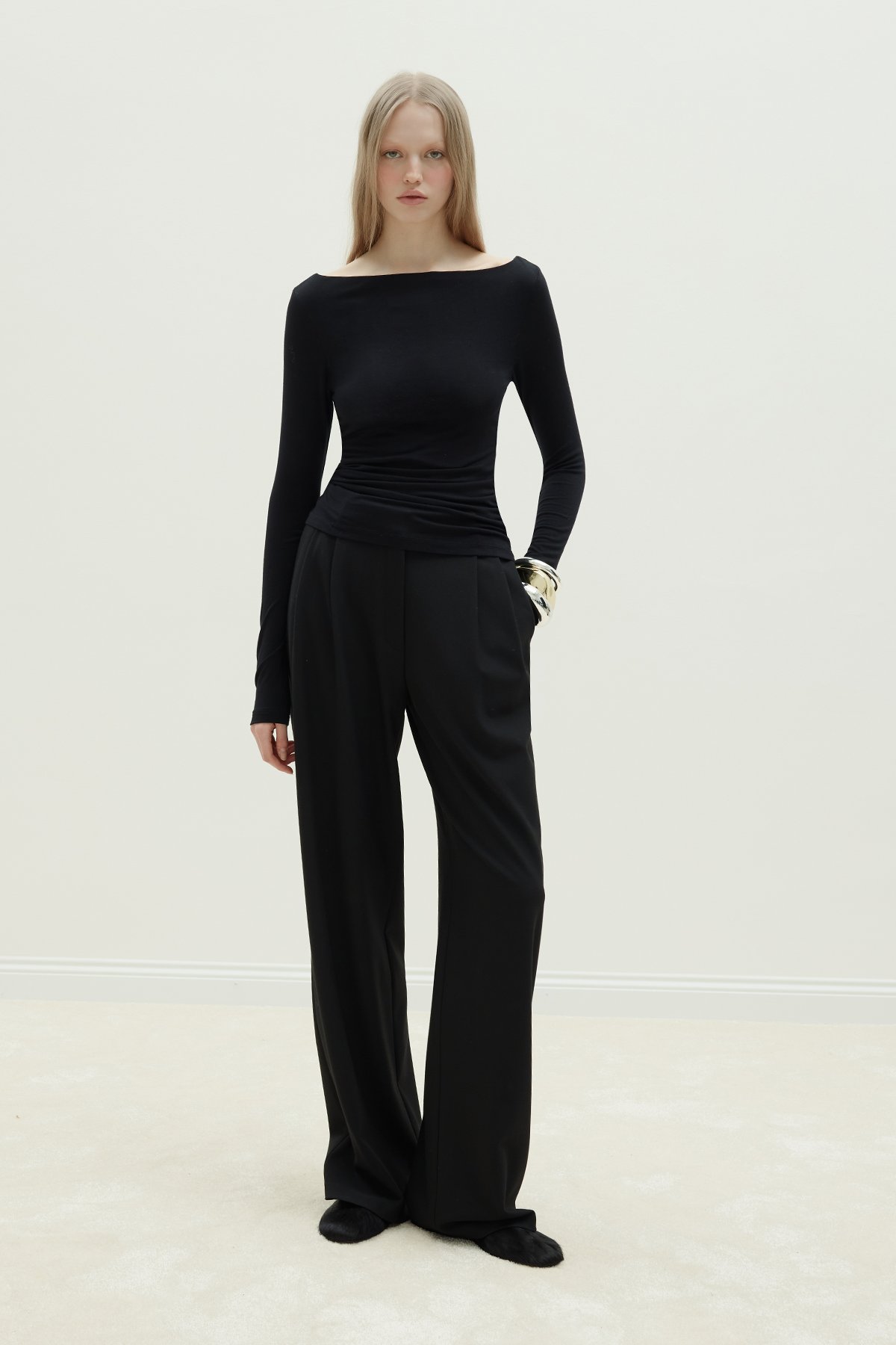 Siyah Lola Tensel Body