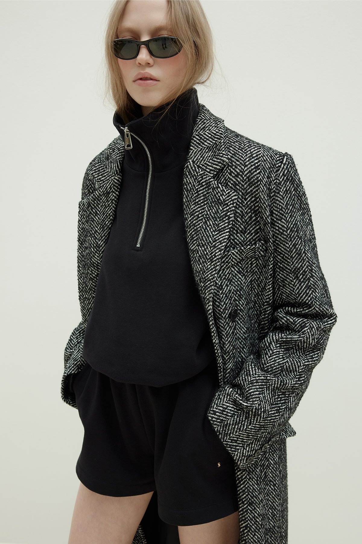 Siyah Low Oversize Sweat