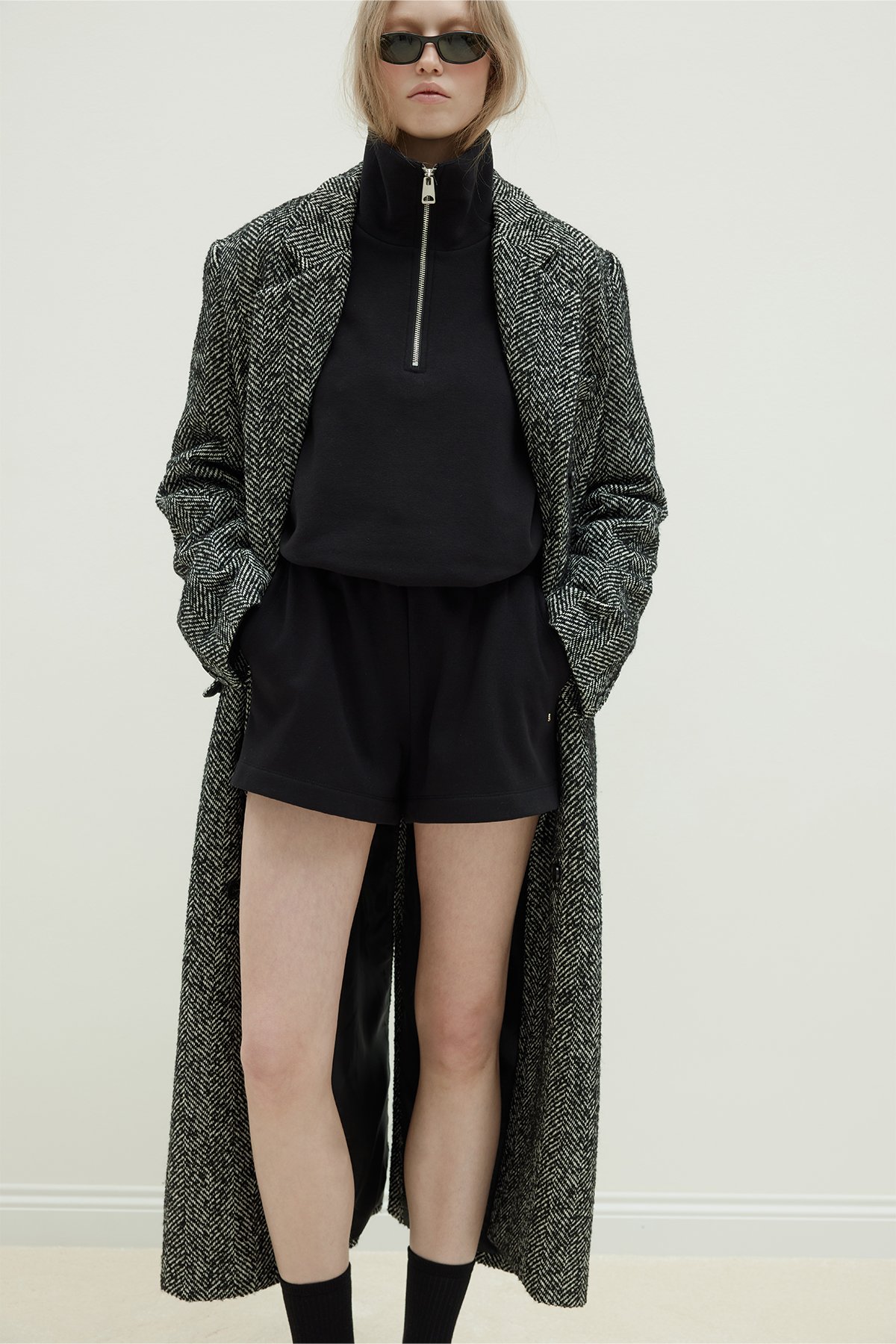 Siyah Low Oversize Sweat