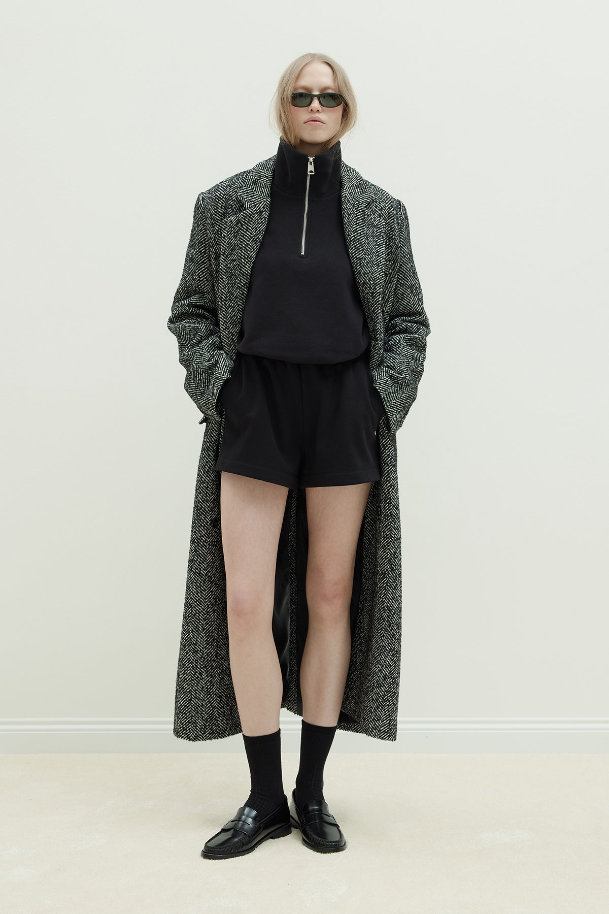 Siyah Low Oversize Sweat