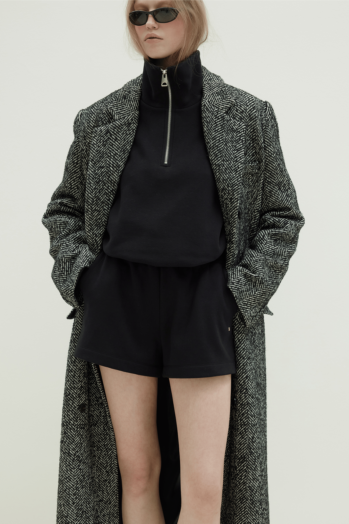 Siyah Low Oversize Sweat