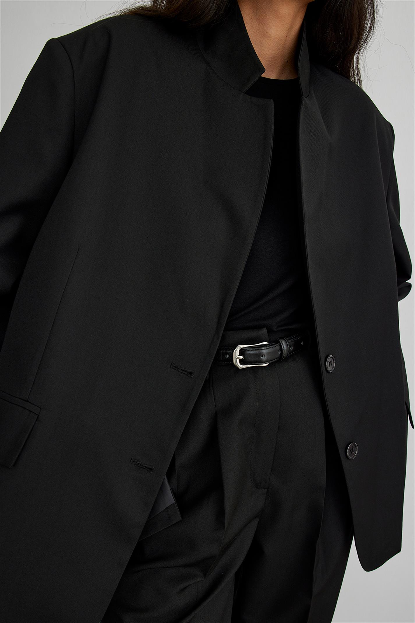 Black Masculine Blazer Jacket
