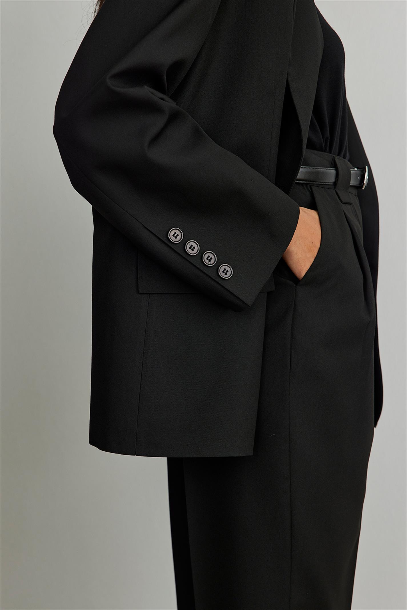 Black Masculine Blazer Jacket