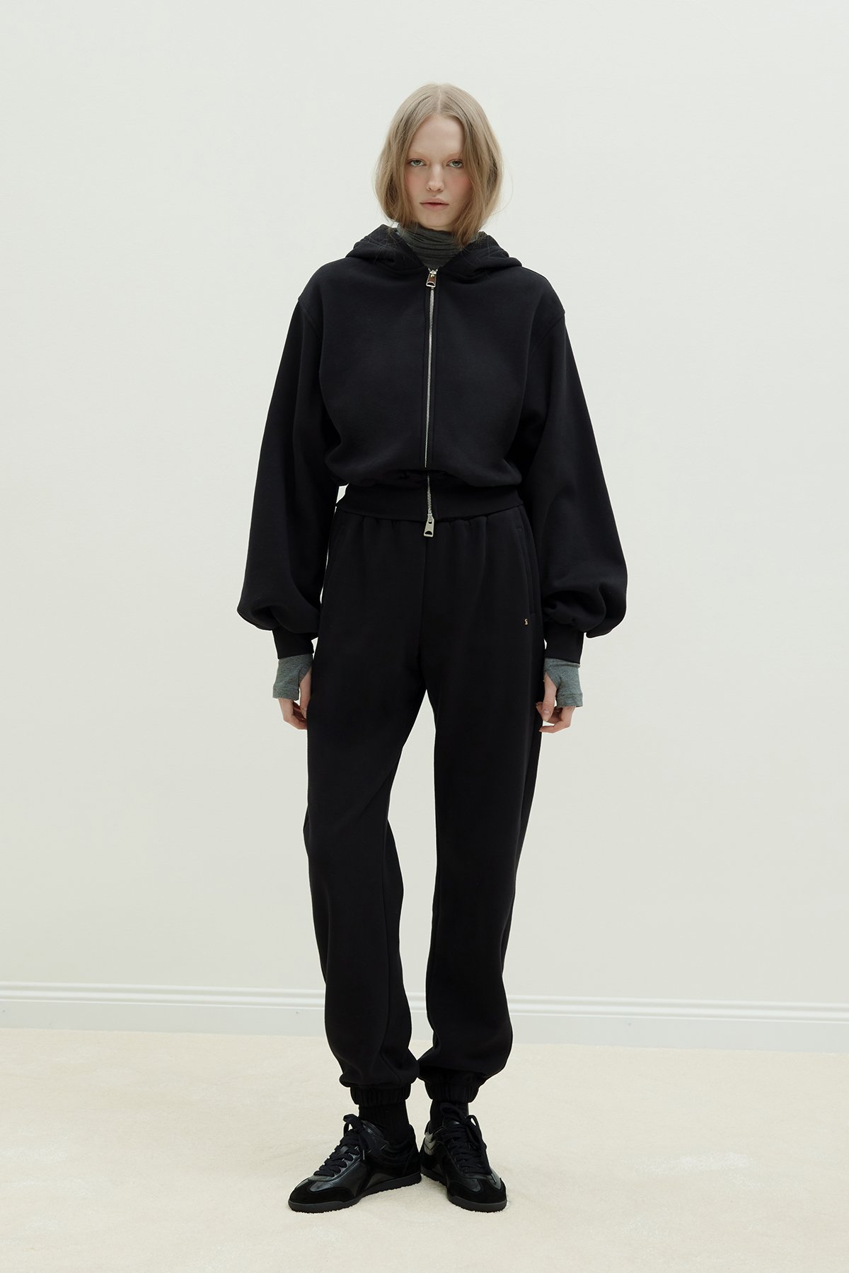 Mila Oversize Zip Cardigan