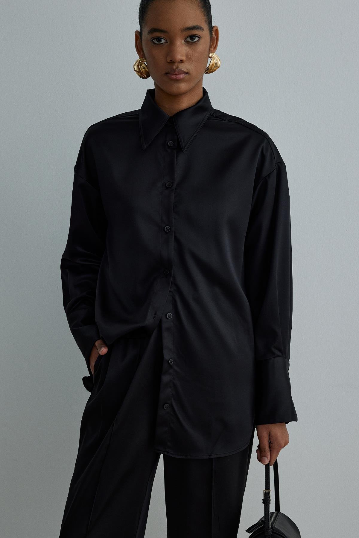Naomi Satin Shirt